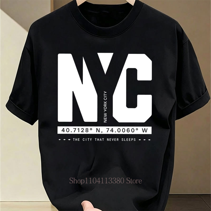 Street Fashion Nyc - Nyc Graphic Print T-shirts for Men