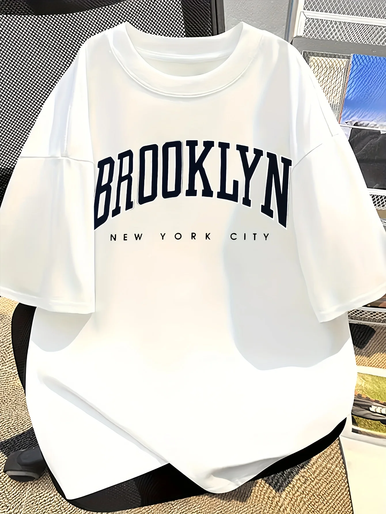 Street Fashion Nyc - Men's 100% Cotton Brooklyn NYC Print