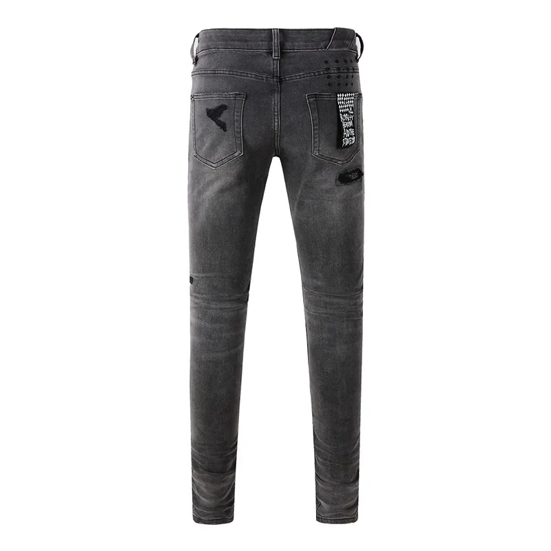 Men's High Street Distressed A - огляд і ціна Distressed Jean Rip