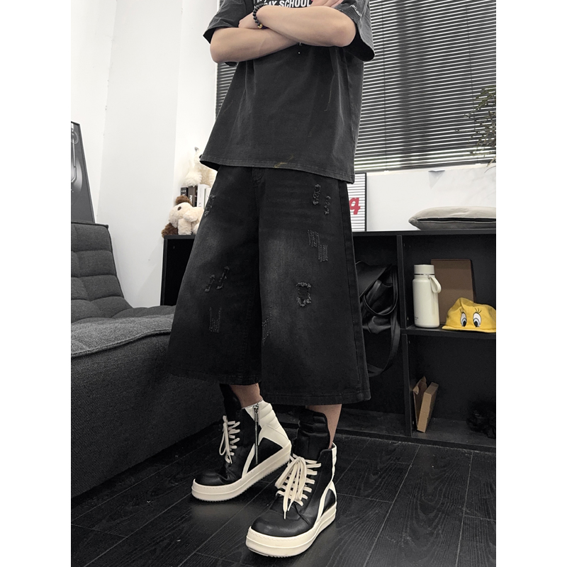 Unisex American Ins High Stree - огляд і ціна Distressed Jean Rip