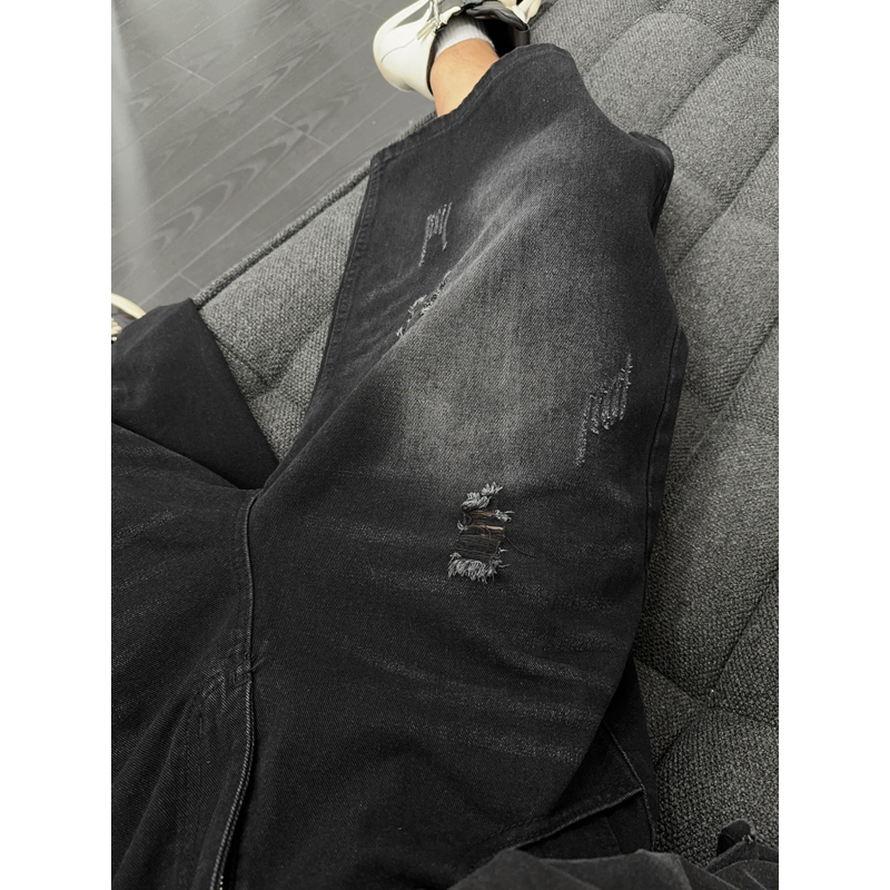 Unisex American Ins High Stree - огляд і ціна Distressed Jean Rip