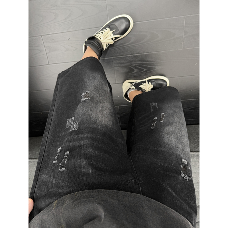 Unisex American Ins High Stree - огляд і ціна Distressed Jean Rip