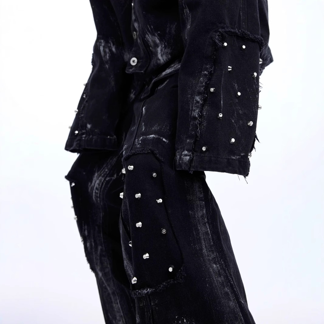 2025 New Vintage Men's Denim P - огляд і ціна Street Fashion Japan 2025