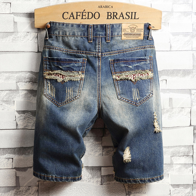 Ripped Hip-hop Denim Shorts Me - огляд і ціна Distressed Jean Rip