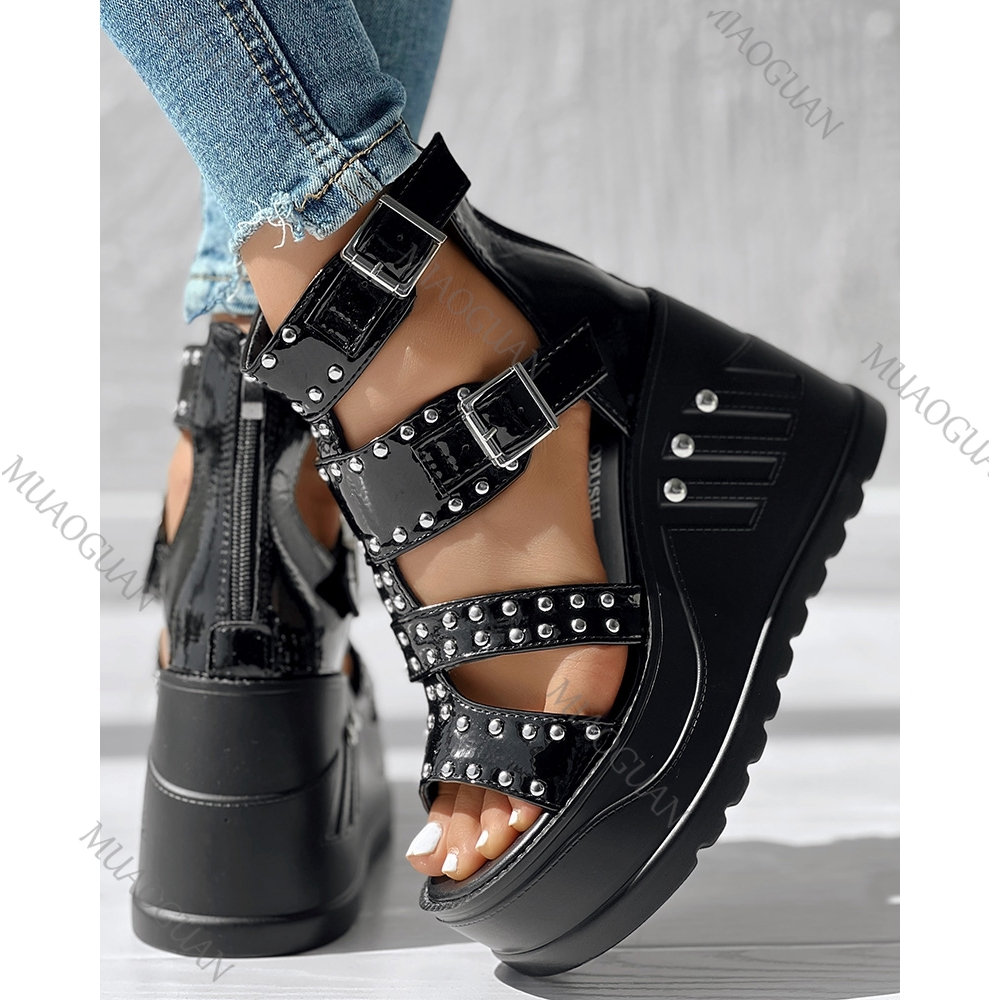 Fashion Women Peep Toe Black S - огляд і ціна Street Fashion Lady