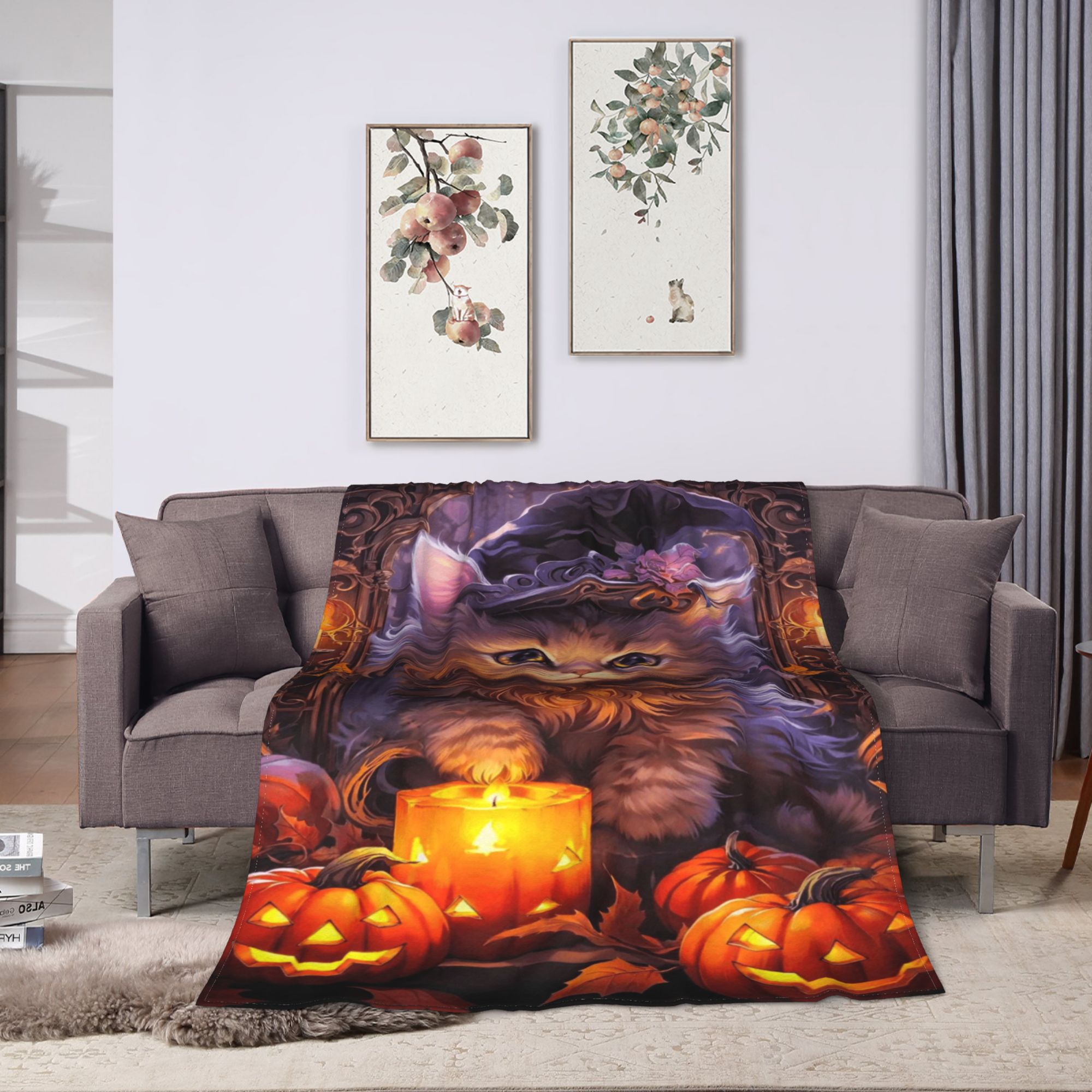 Witchy Black Cats Halloween Bl - огляд і ціна Street Fashion Loverboy