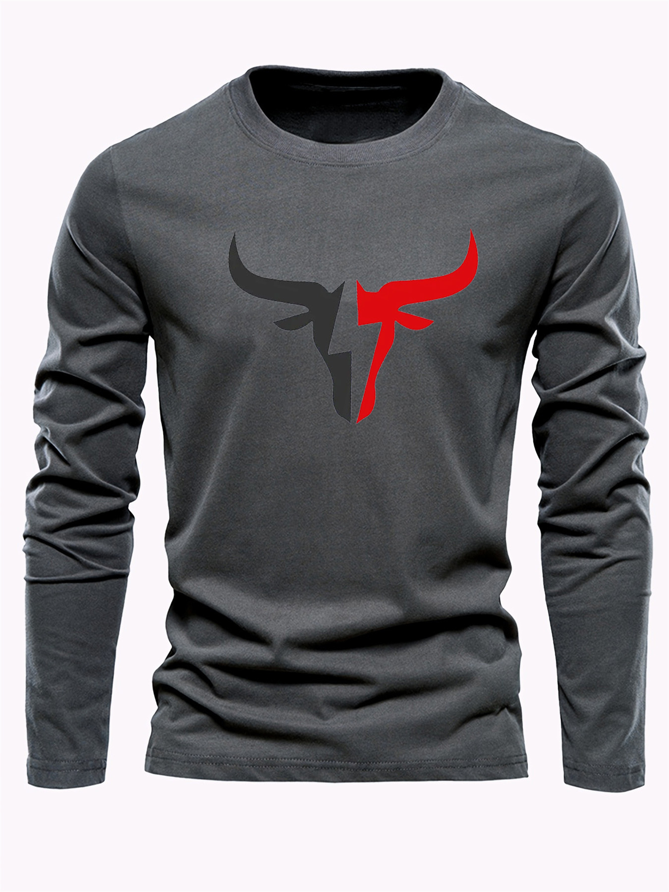 Simple Solid Color Men's Long  - огляд і ціна Fashion Streetwear