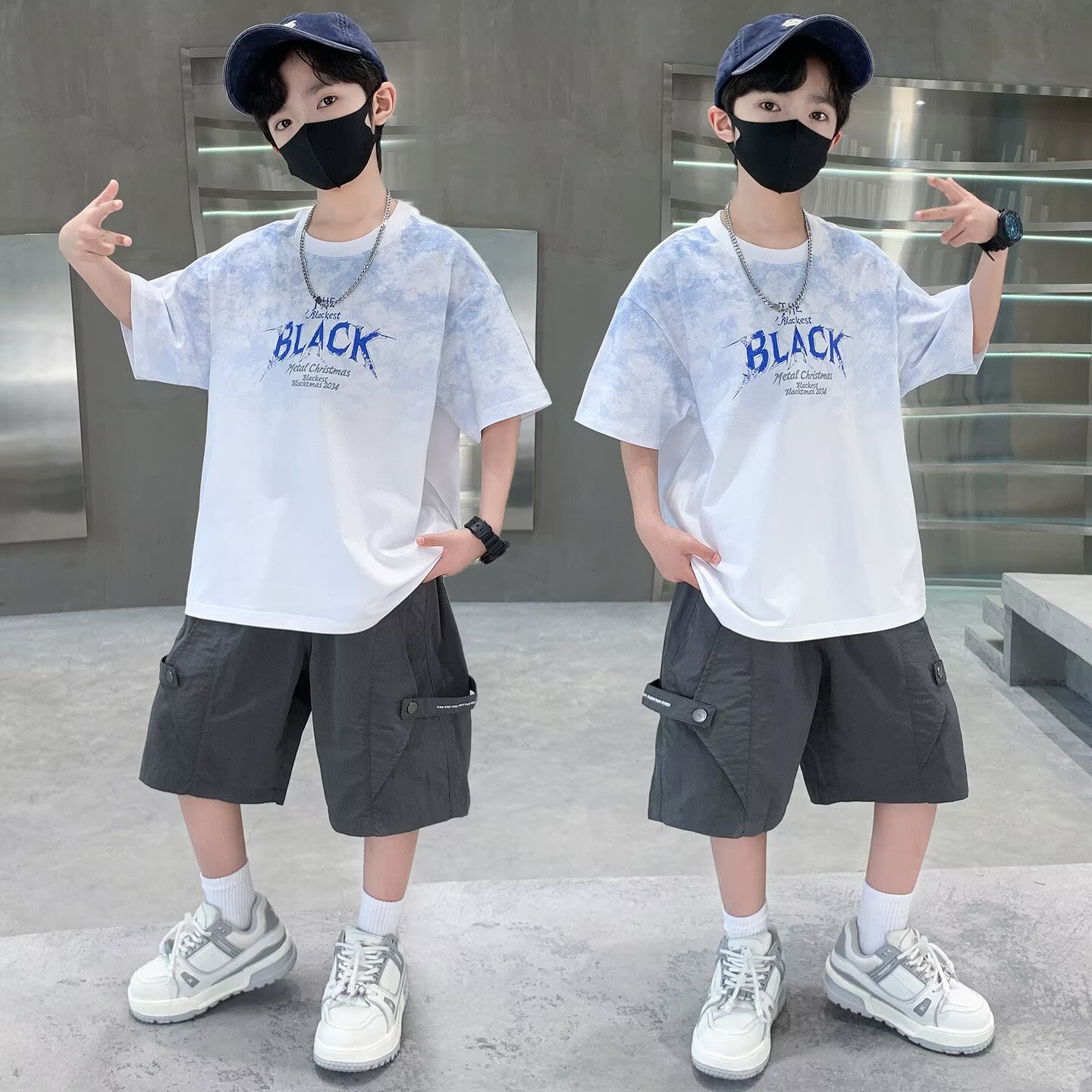 New Summer Boys Suit 120-170 J - огляд і ціна Street Fashion Japan 2025