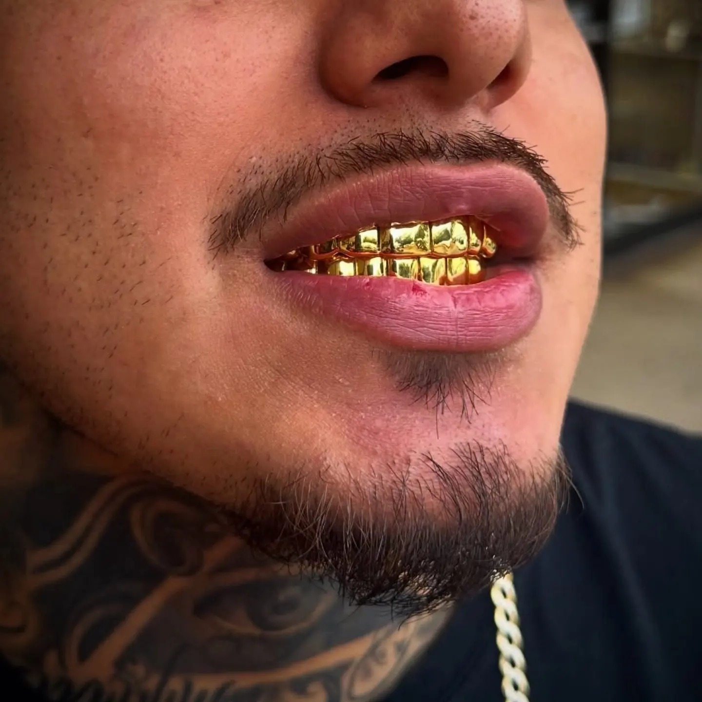Gold Color Hip Hop Grillz Set  - огляд і ціна Street Fashion Jewelry