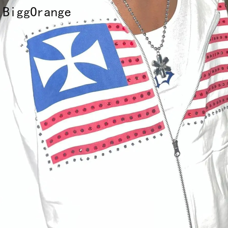 Sweatshirt coat rhinestone emb - огляд і ціна Street Fashion Elements