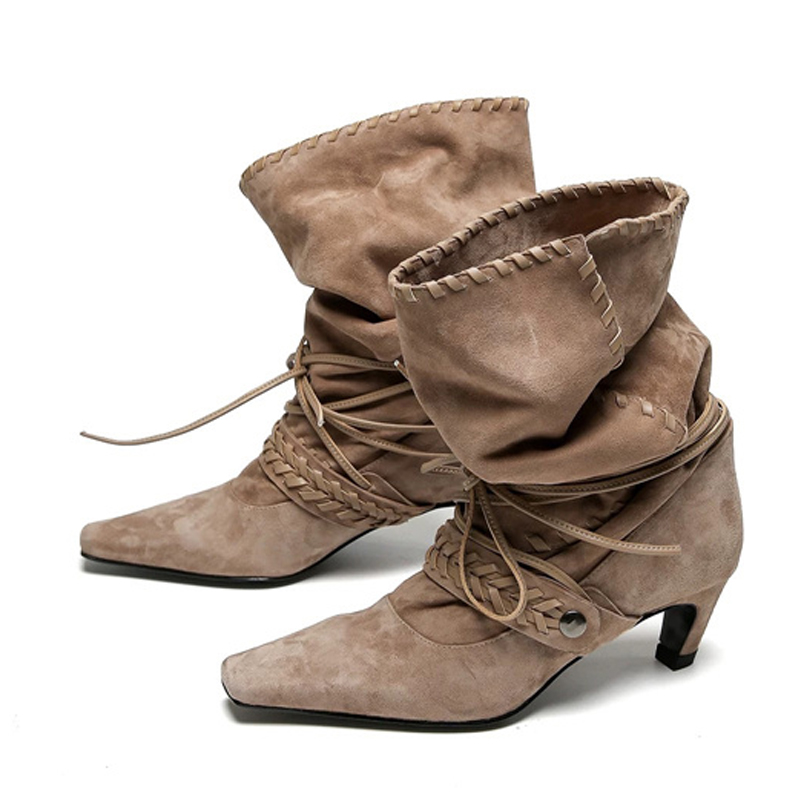 Liyke Autumn Winter Brown Sued - огляд і ціна Street Fashion Lady