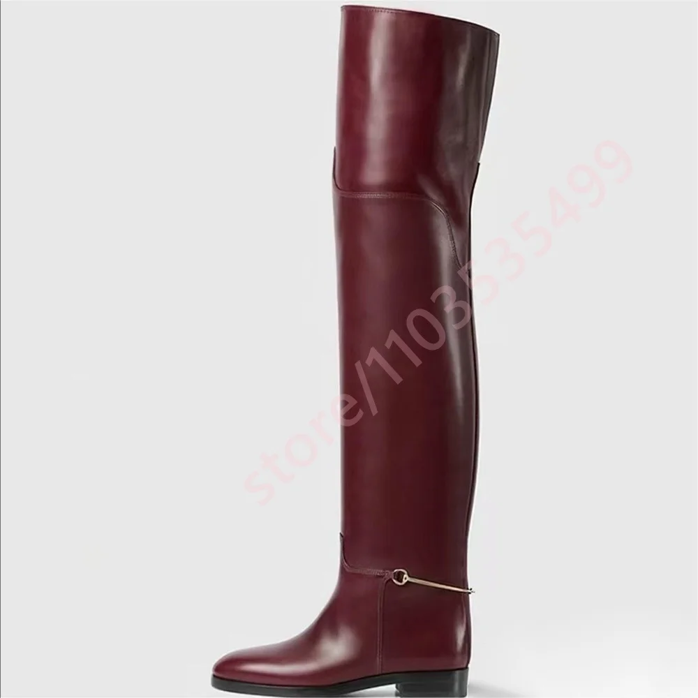 2025 Ladies Round Toe Over Kne - огляд і ціна Street Fashion Lady