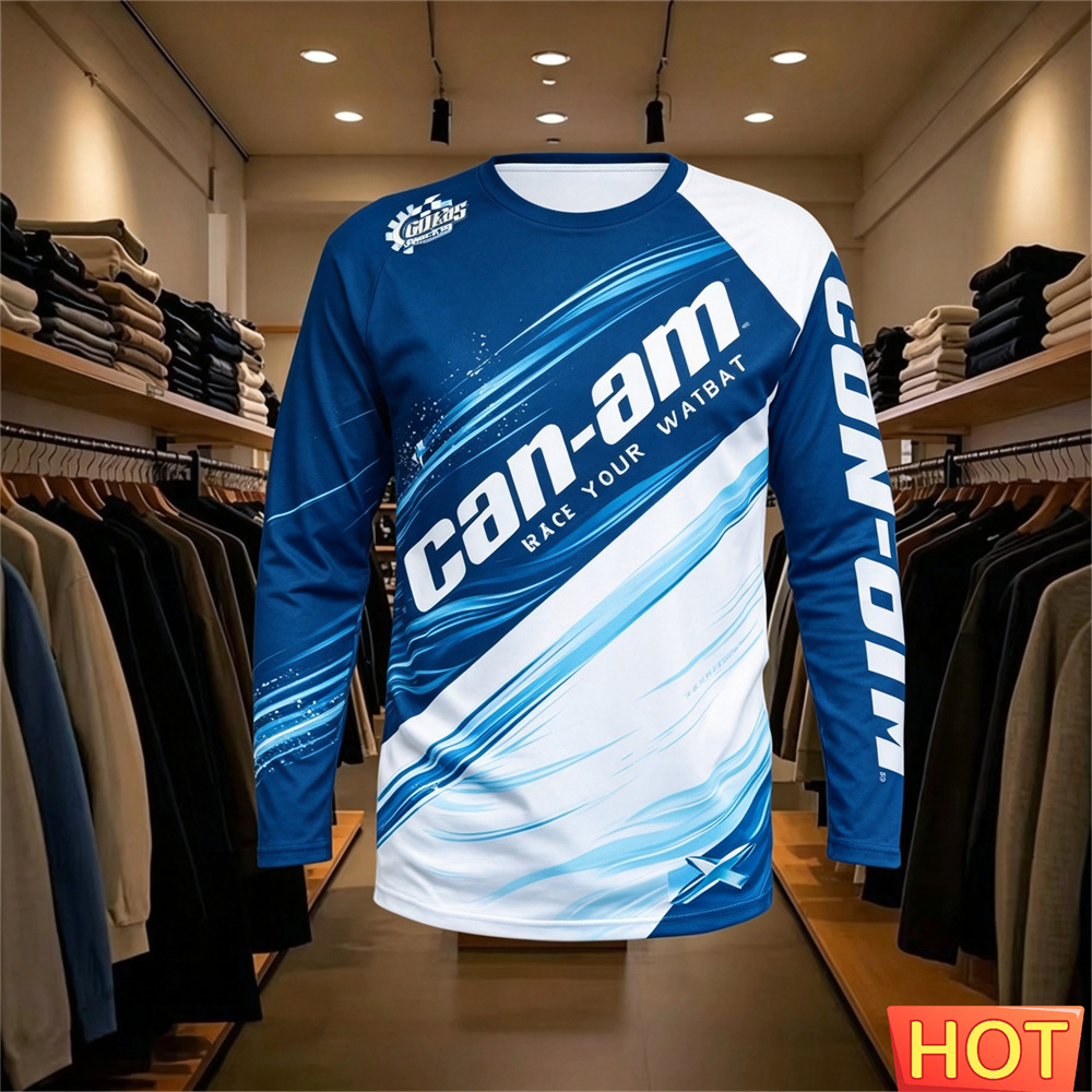 Motorcycle Racing Long Sleeve  - огляд і ціна Fashion Streetwear