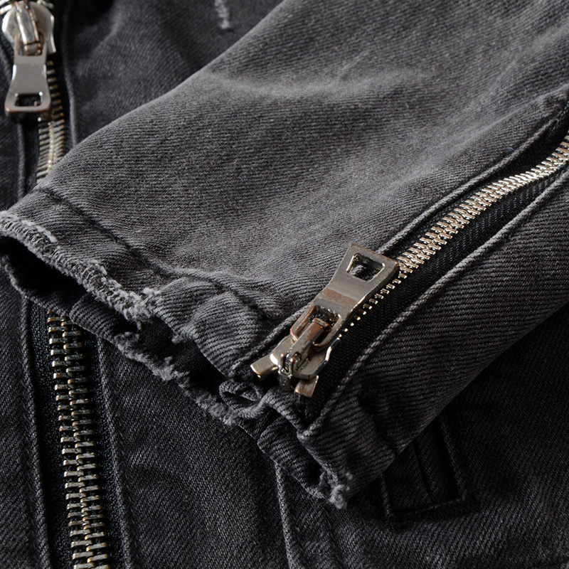 Sokotoo Men's zippers black de - огляд і ціна Distressed Jean Rip