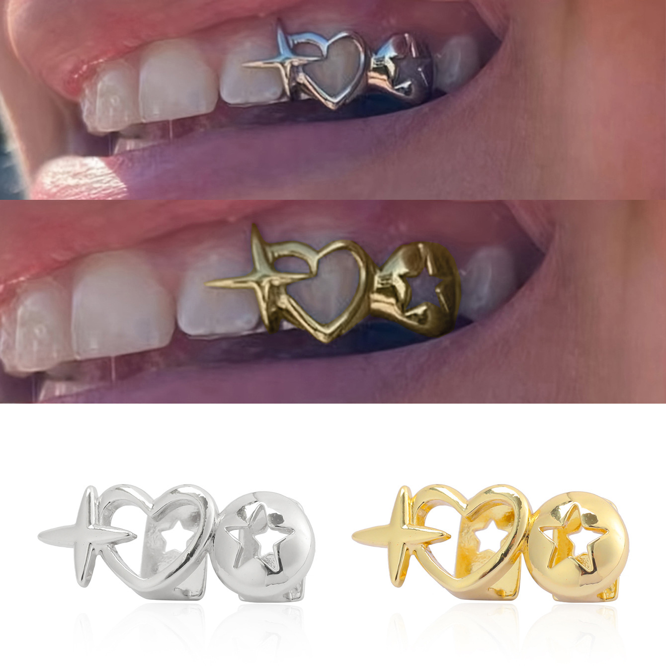 Punk Hip Hop Hollow Heart Teet - огляд і ціна Street Fashion Jewelry