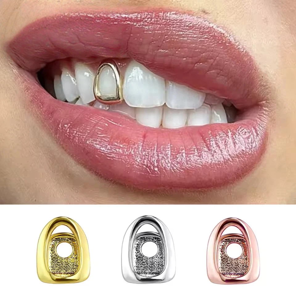 Gold Color Metal Hip Hop Rappe - огляд і ціна Street Fashion Jewelry