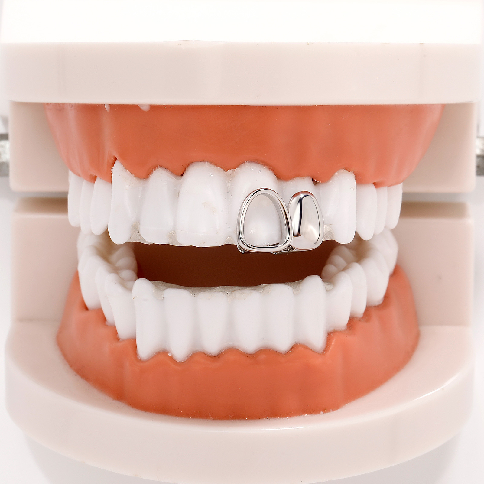 4Pcs Gold Plated Grillz Set Hi - огляд і ціна Street Fashion Jewelry