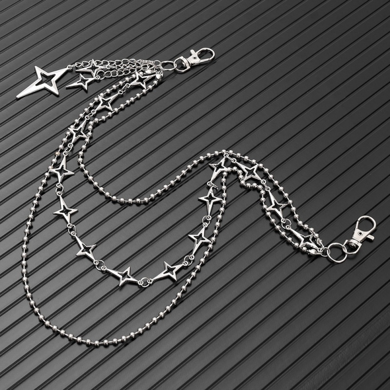 Women Punk Hip Hop Multilayer  - огляд і ціна Street Fashion Jewelry
