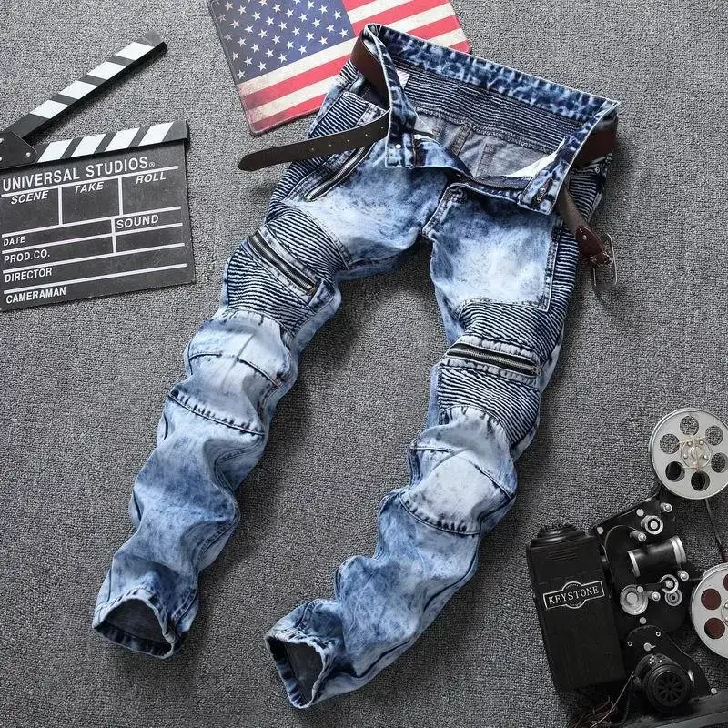 Punk Street Style Ripped Skinn - огляд і ціна Distressed Jean Rip